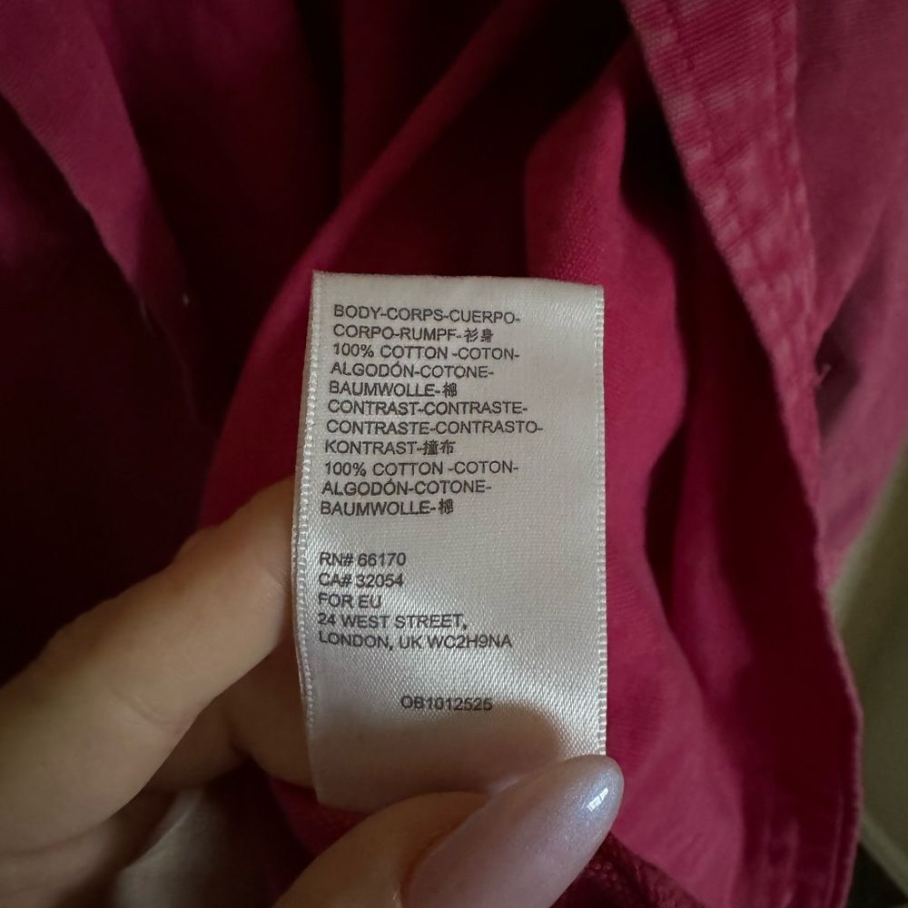 BDG Shacket Sz Small Oversized Corduroy Collar Jacket in Hot Pink - Picture 4 of 7